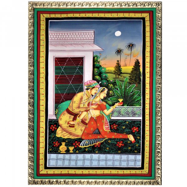 Rasikapriya – A Fable of Love RAJASTHANI PAINTING