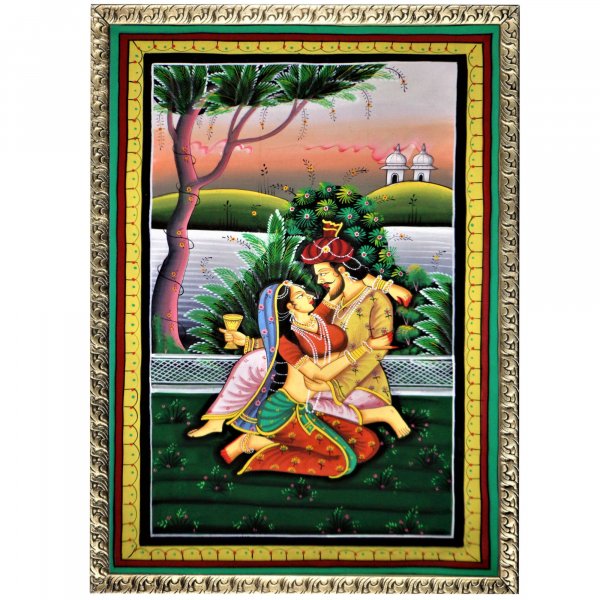 Rasikapriya – A Fable of Revelry RAJASTHANI PAINTING