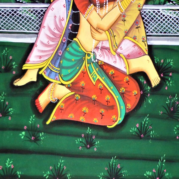 Rasikapriya – A Fable of Revelry RAJASTHANI PAINTING
