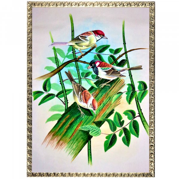 Finch Bird Painting