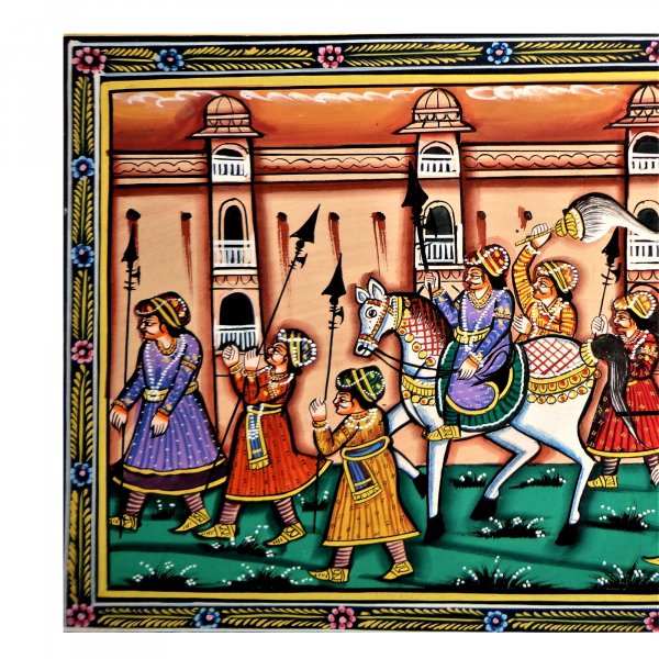 The Royal Rajputana Rajasthani Miniature Painting