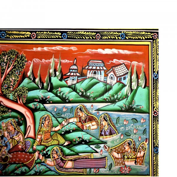 Rajputana Festivity Rajasthani Miniature Painting