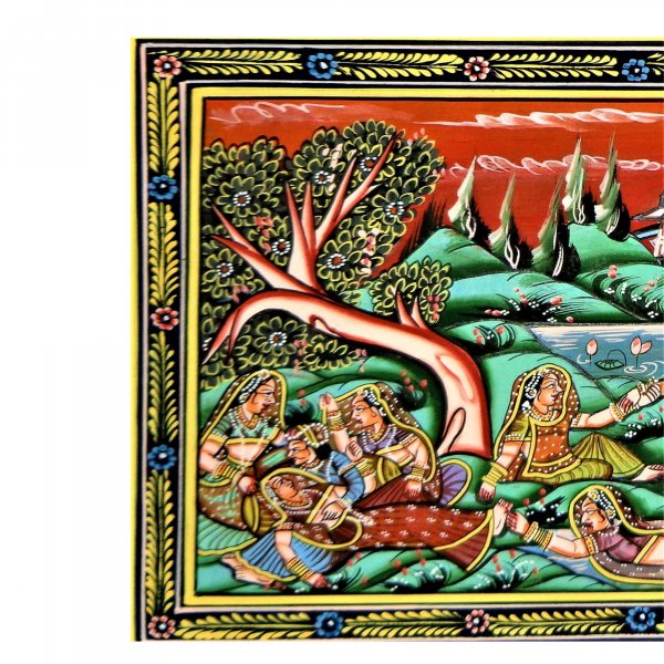 Rajputana Festivity Rajasthani Miniature Painting