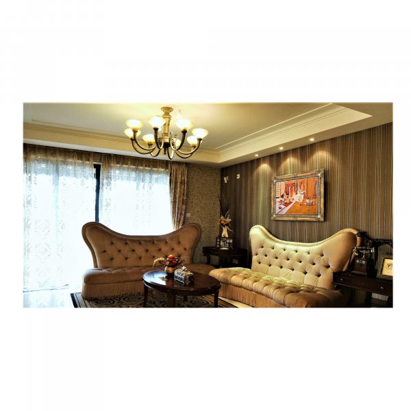 Royal Mughal Court Oil Painting
