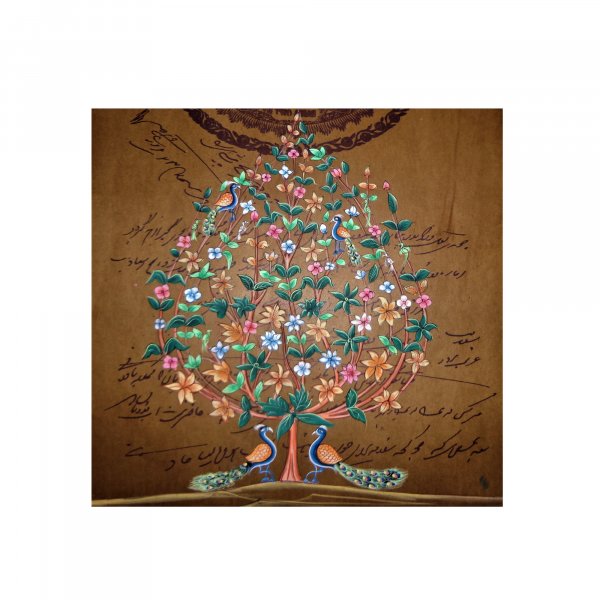 TREE OF LIFE Stamp Paper Painting