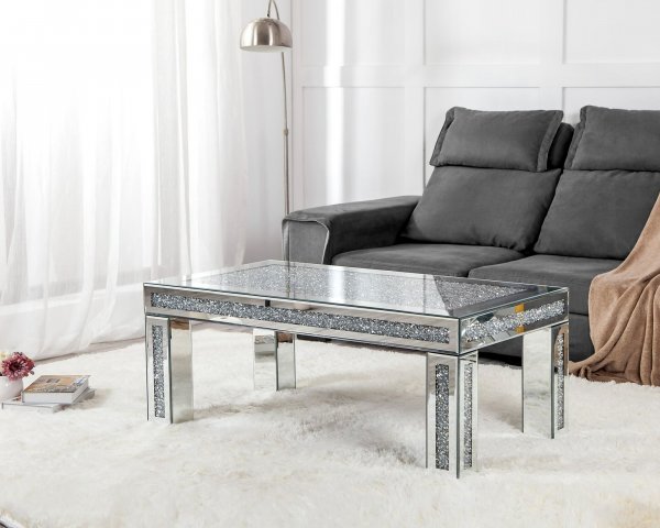 ALTMAN Mirrored Coffee Table