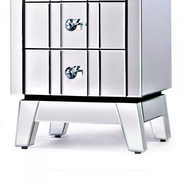 DEVINA Mirrored Chest of Drawers