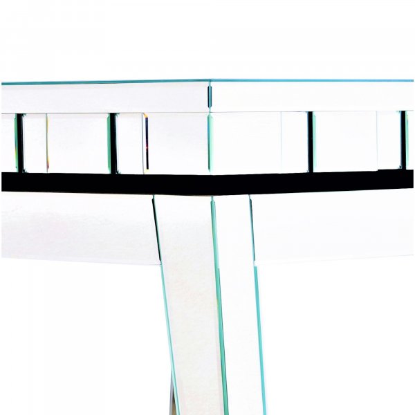DEVINA Mirrored End Table