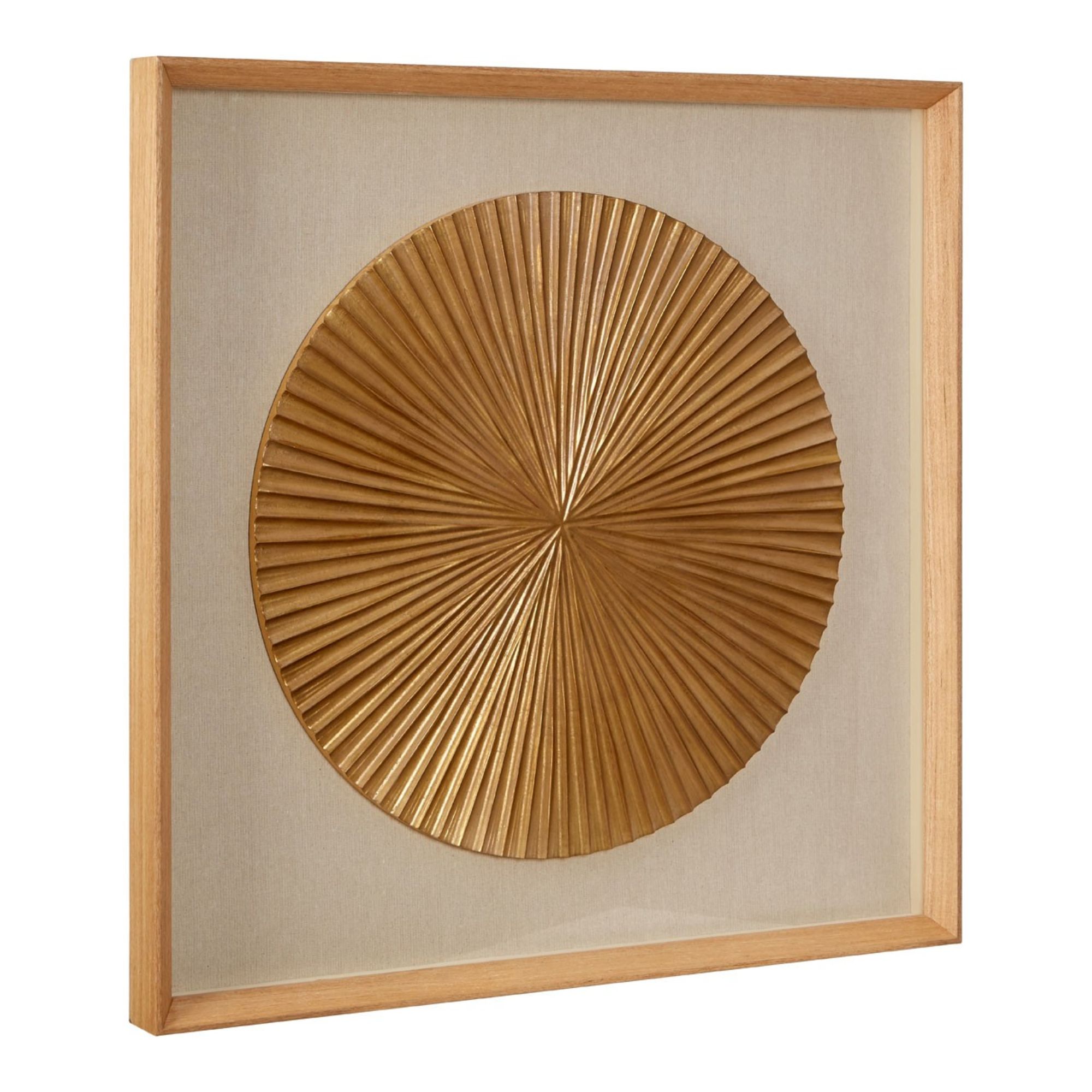 Gold Disc Wall Art BBWLRT03 AVIVANA