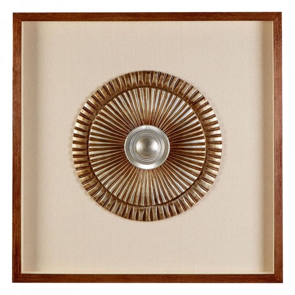 Gold Disc Wall Art - BBWLRT05