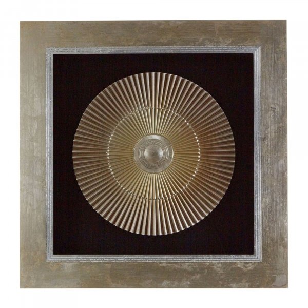 Gold Disc Wall Art BBWLRT07 AVIVANA