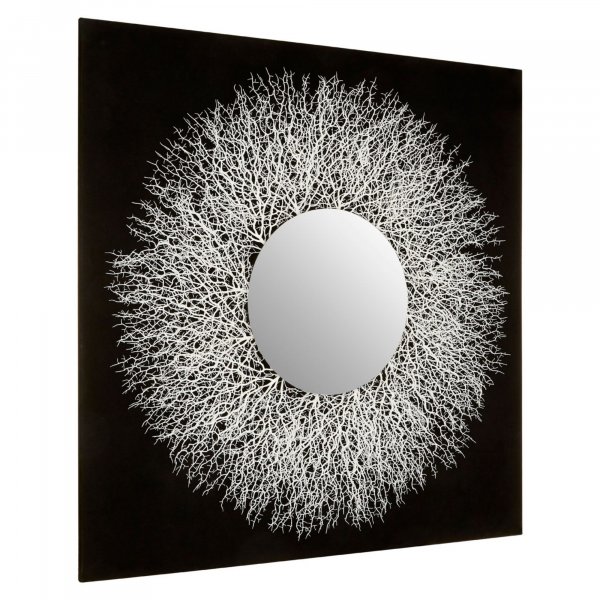 Silver Abstract Wall Art - BBWLRT14