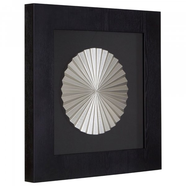 Silver Disc Wall Art - BBWLRT15