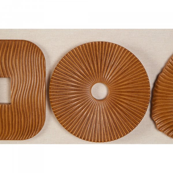 Wood Carving Abstract Wall Art - BBWLRT34