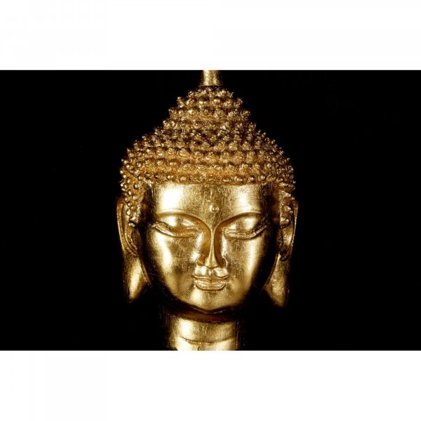 Gold Mukut Buddha Wall Art - BBWLRT37