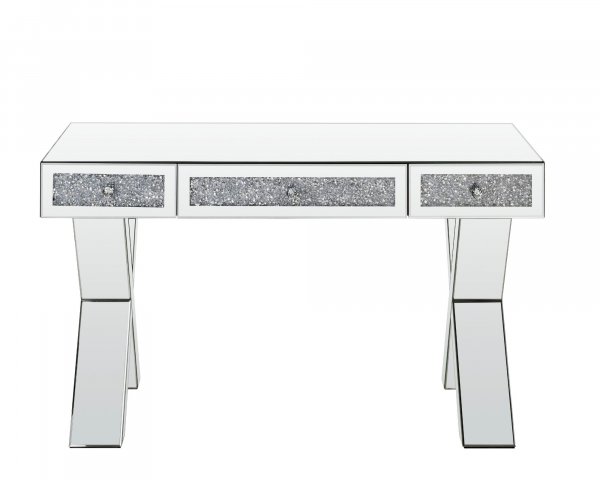 BERMAN Mirrored Console Table Desk