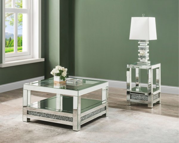 DELIA Mirrored Furniture Collection