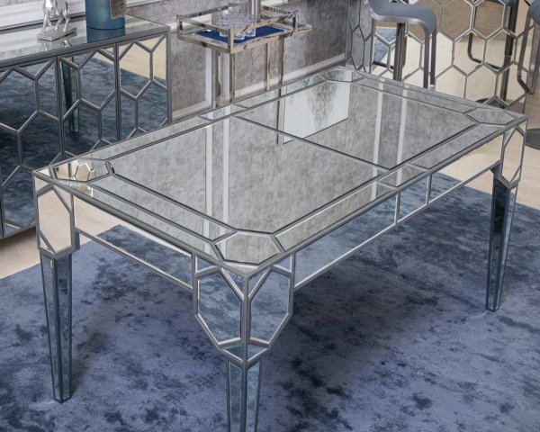 HELA Mirrored Dining Table