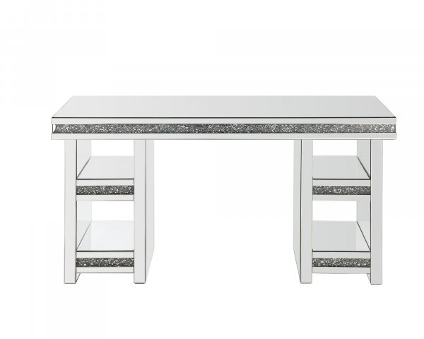 KINSEY Mirrored Console Table Desk