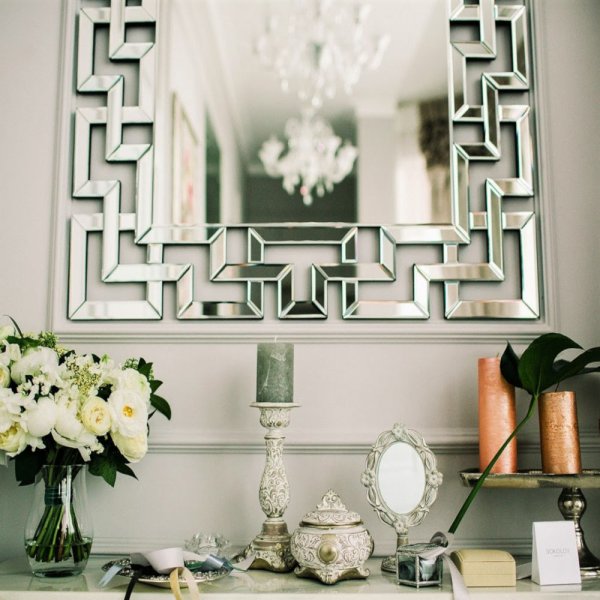 MAZE Art Deco Wall Mirror