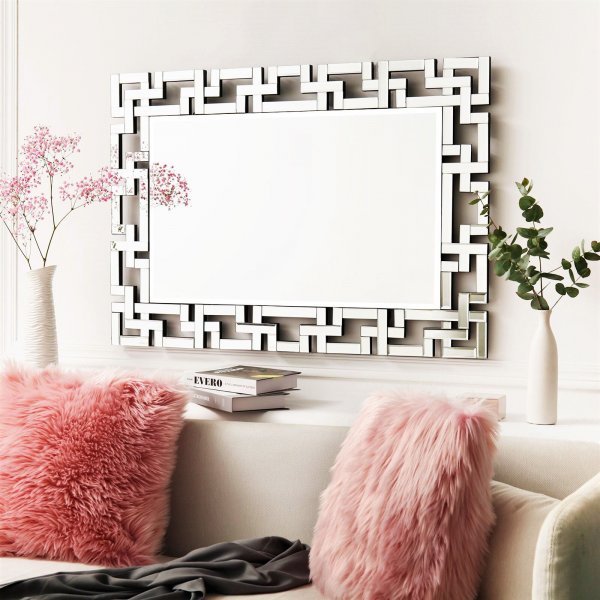 MAZE Art Deco Wall Mirror