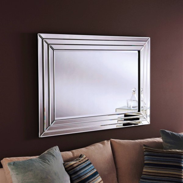 STERLING Step Beveled Accent Mirror