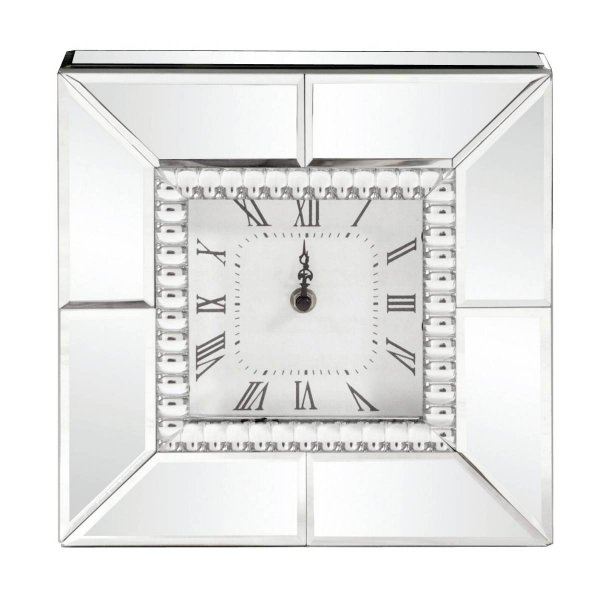 VILA Mirrored Table Clock